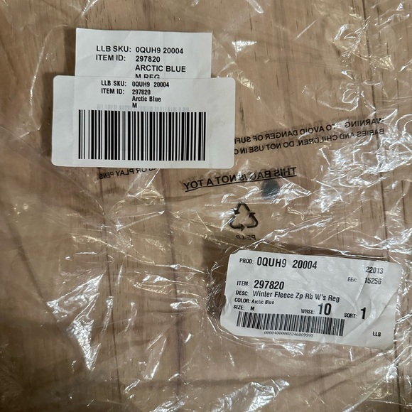 L.L.Bean Fleece Robe Zip Up - BNWT - Picture 8 of 9